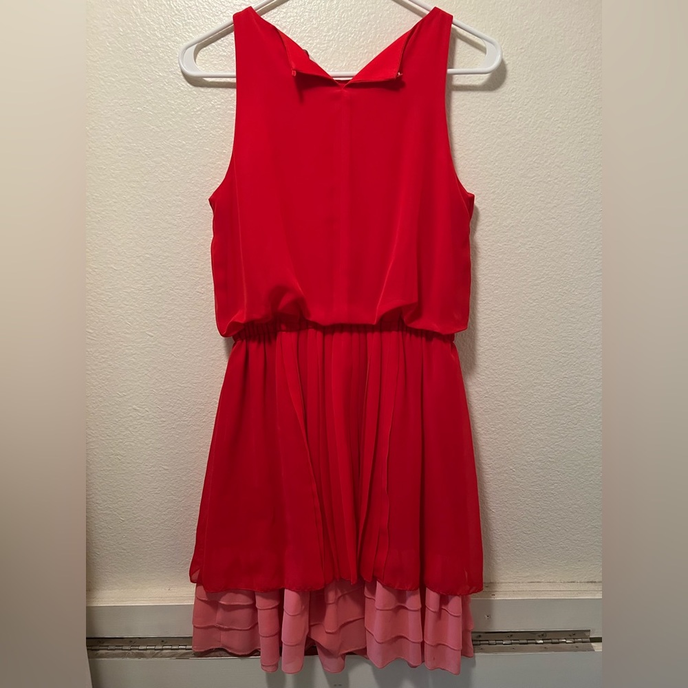 Pink Ruffled Jessica Simpson Dress - Picture 3 of 5